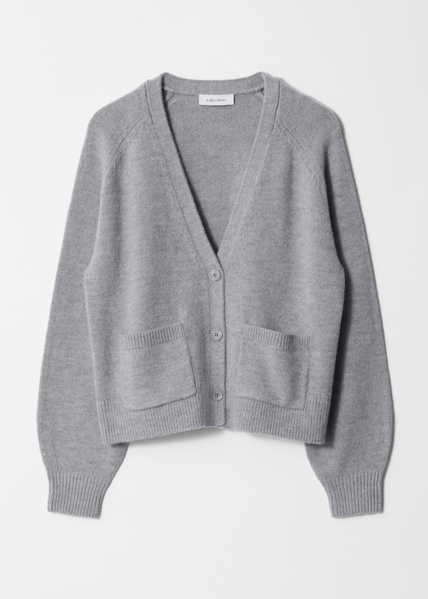 Patch-Pocket Cardigan