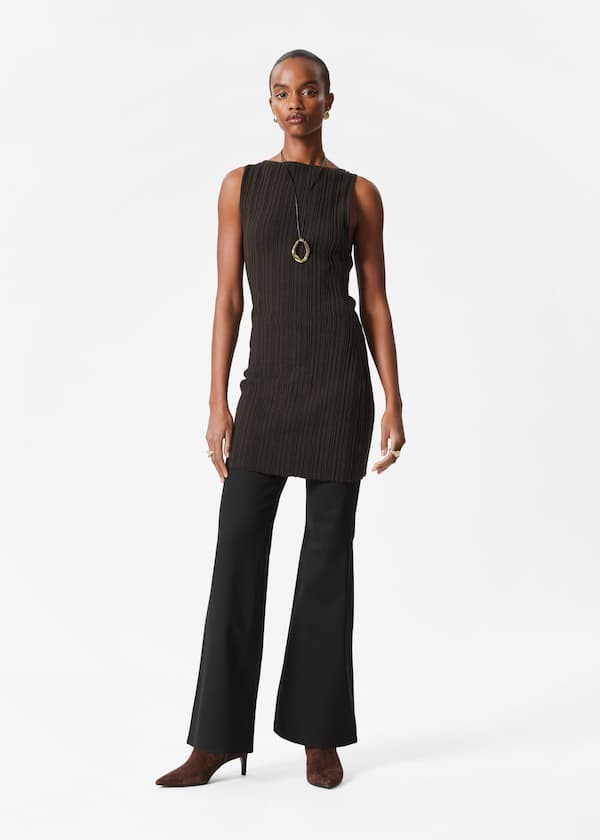 Kick-Flare Trousers