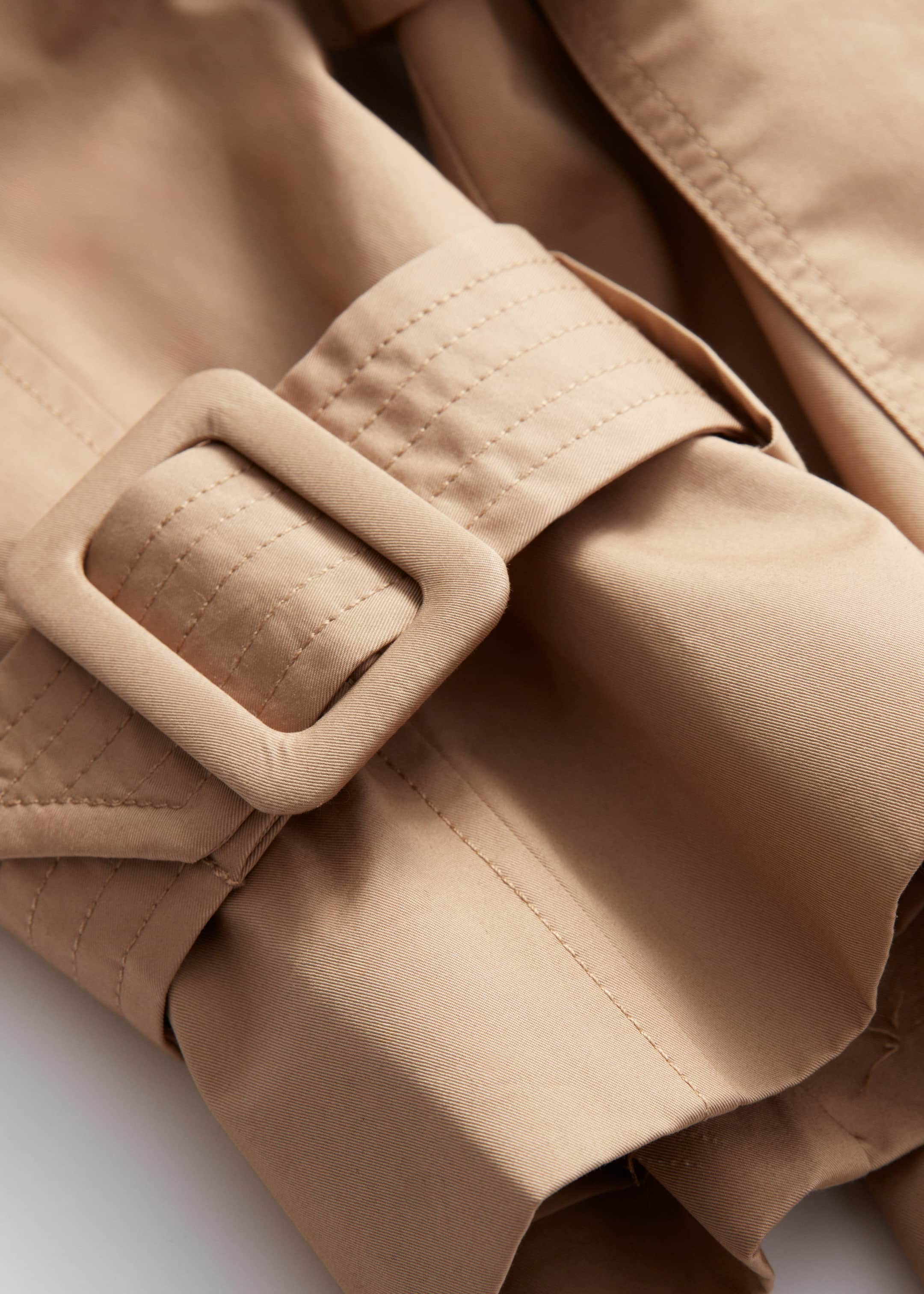 Belted Trench Coat - {{variantName}} - Descriptive Detail