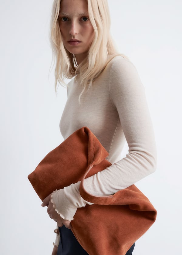 Classic Suede Tote Bag