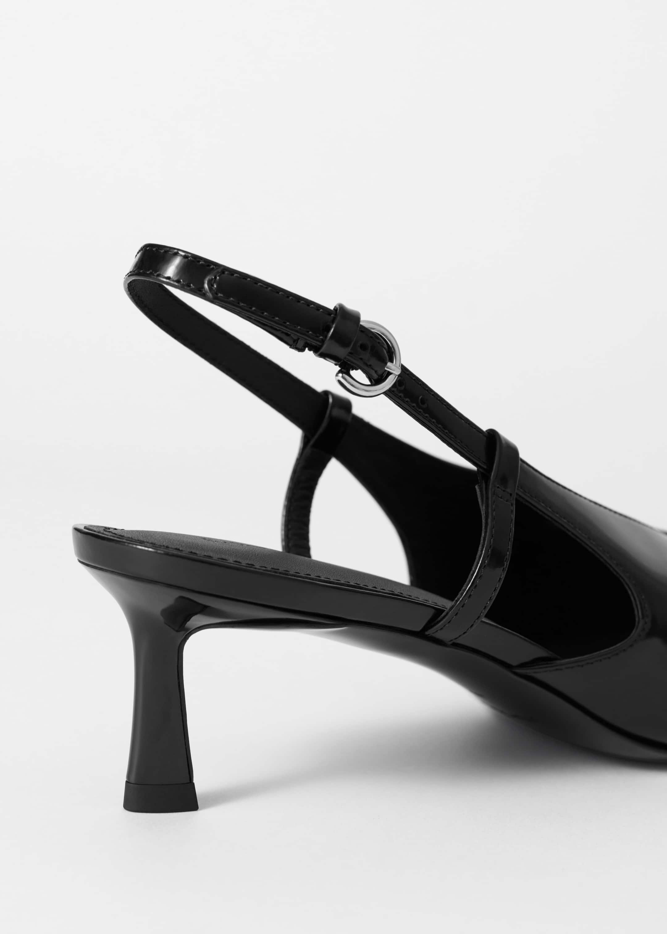 Classic Leather Slingback Pumps - {{variantName}} - Descriptive Detail