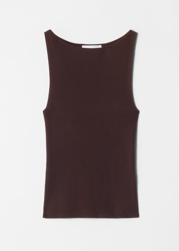 Rib-Knit Tank Top