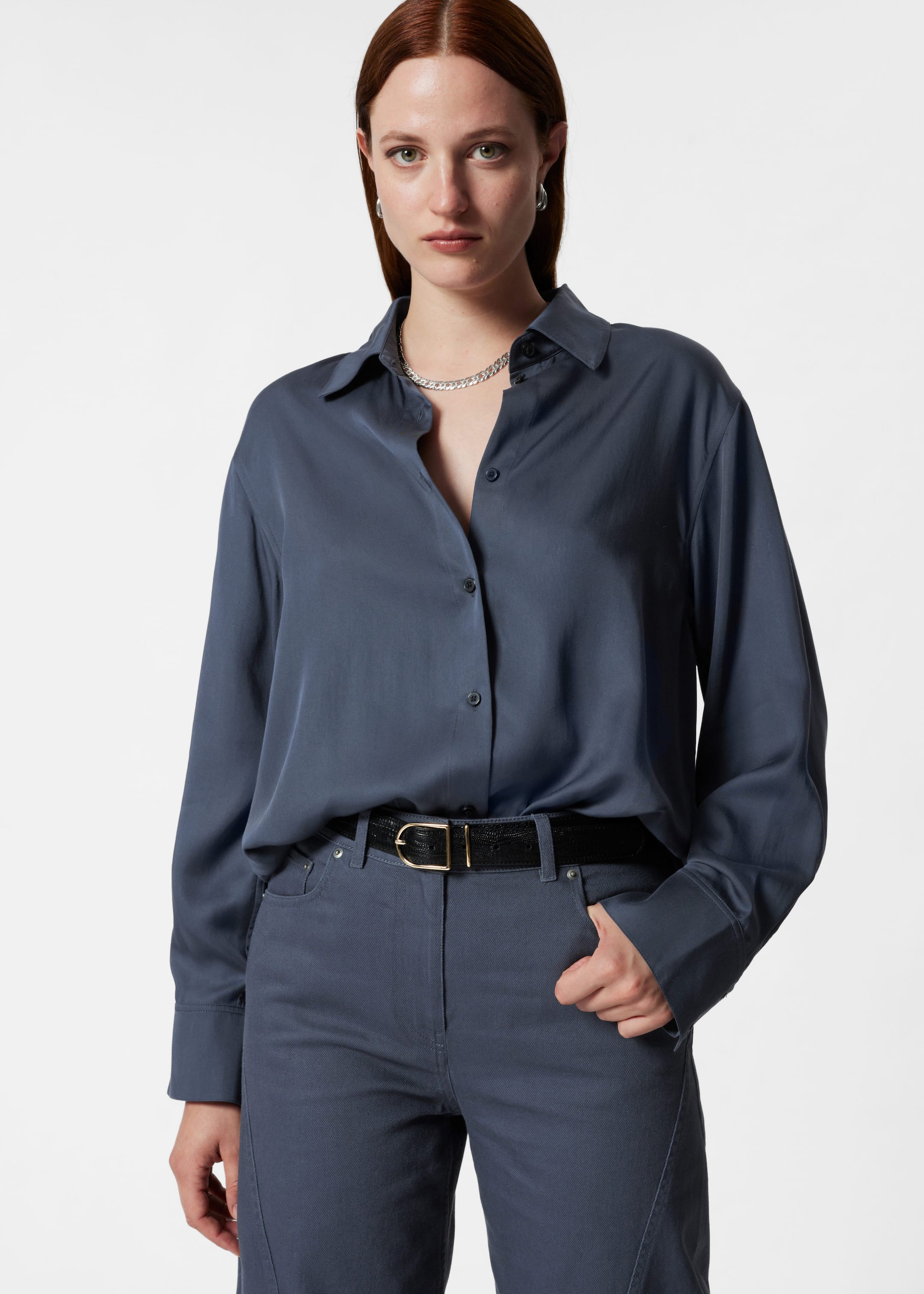 Image of Satin Shirt