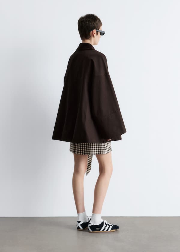 Oversized A-line Country Jacket