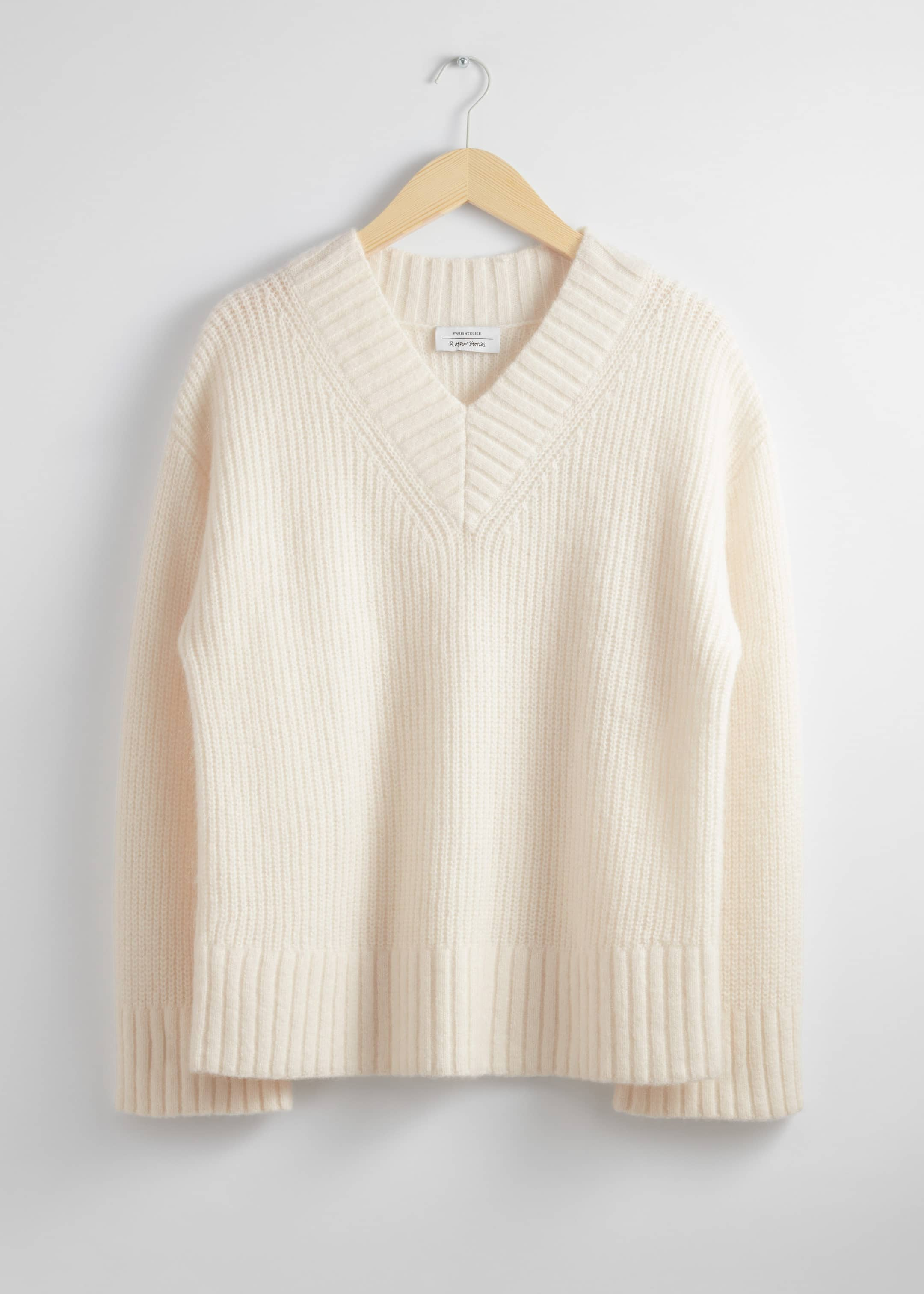 Pull en maille duveteuse