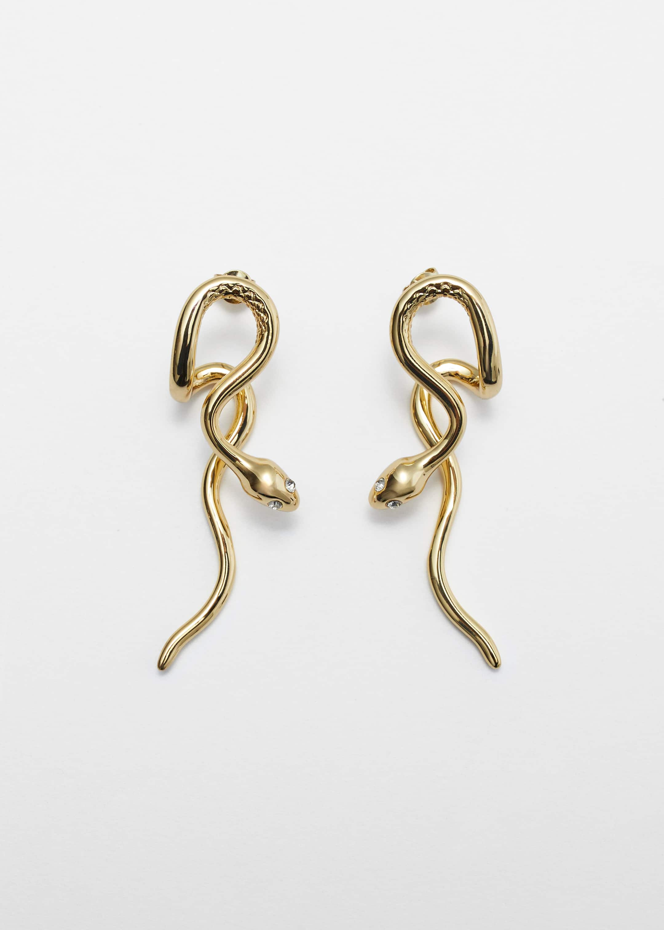 Image of Snake Pendant Earrings