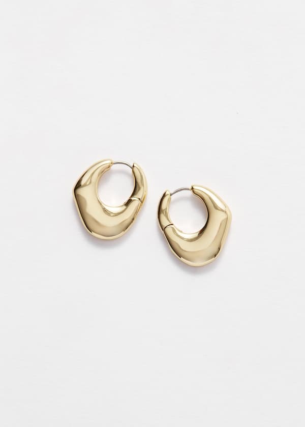 Irregular Hoop Earrings