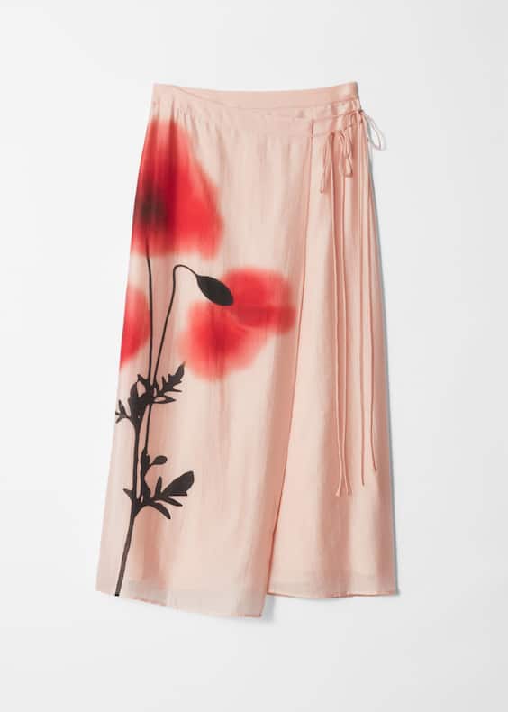 Wrap Maxi Skirt