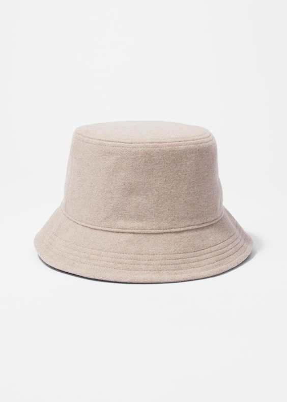 Wool-Felt Bucket Hat