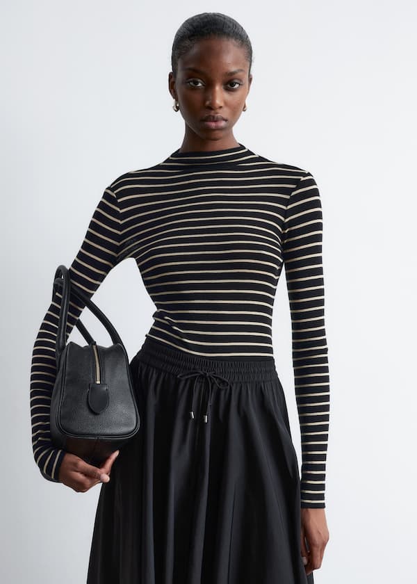 Mock-Neck Top