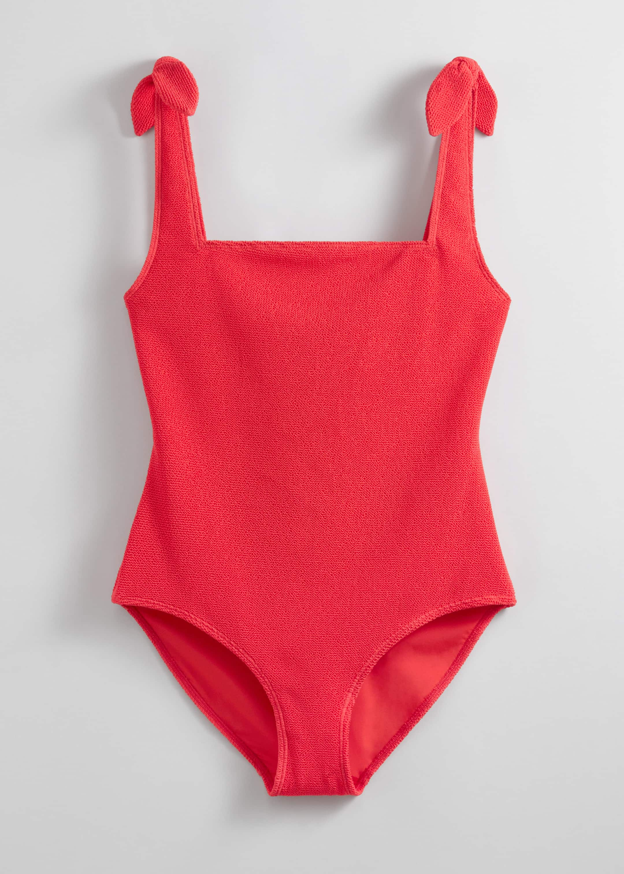 Image of Maillot de bain texturé à nouer