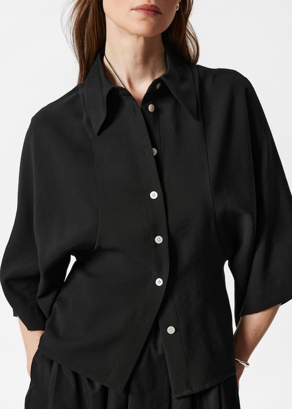 Wide-Sleeve Shirt