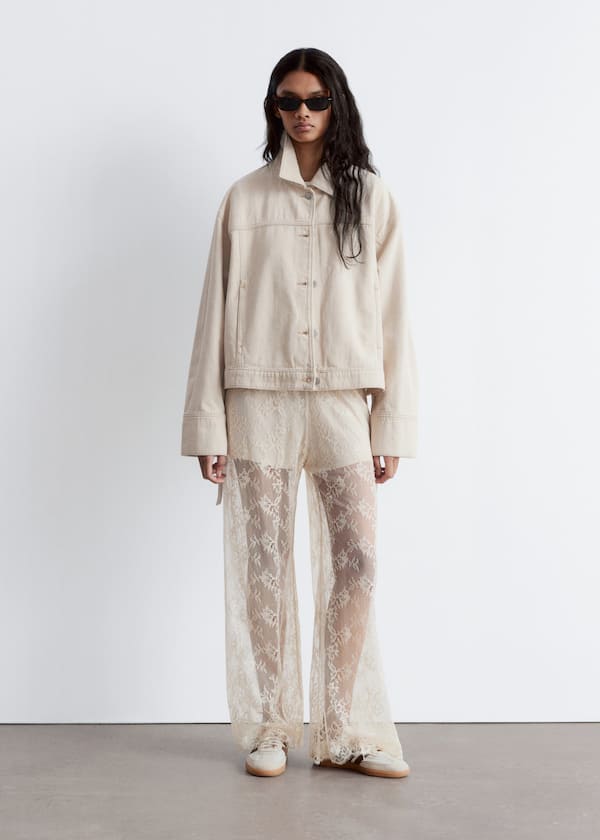 Lace Trousers