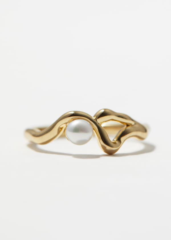 Freshwater Pearl Irregular Ring