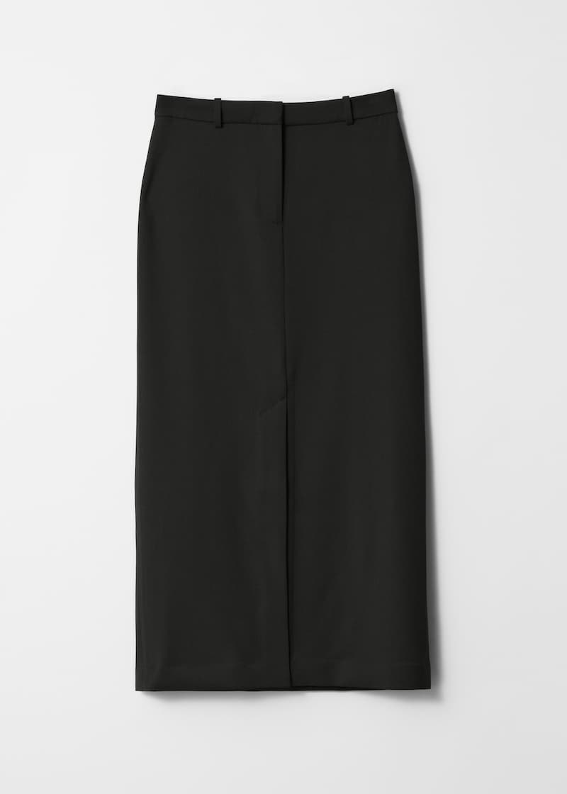 A PENCIL MIDI SKIRT