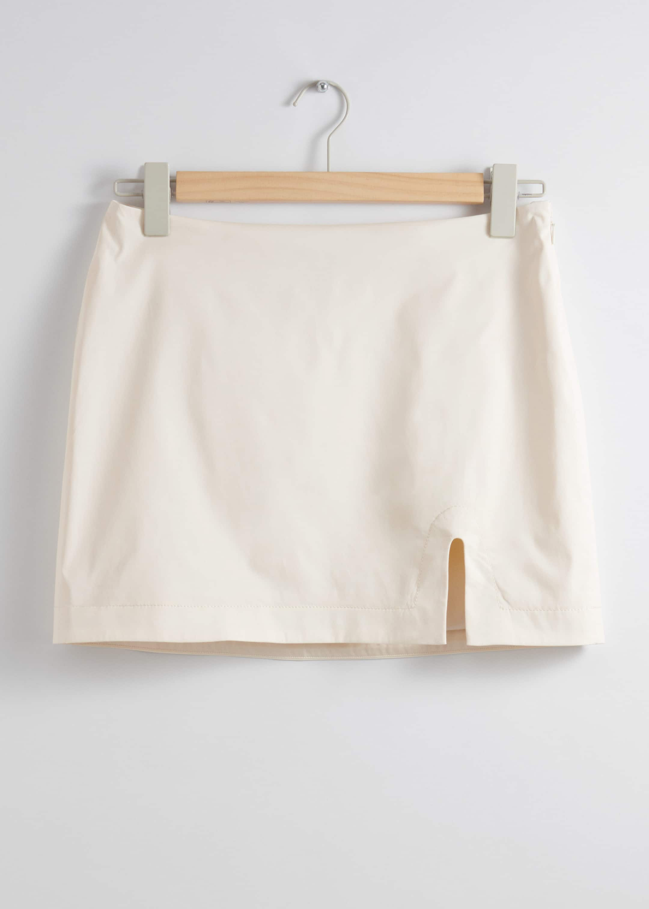 Low-Waist Mini Skirt