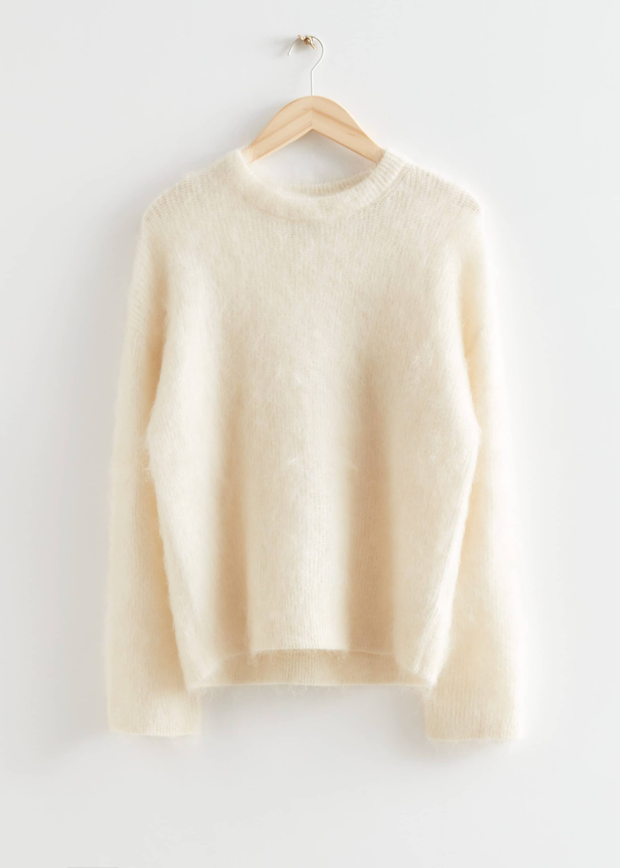 Fuzzy Knit Jumper - Yellow - Still Life