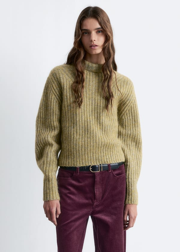 Rib-Knit Jumper