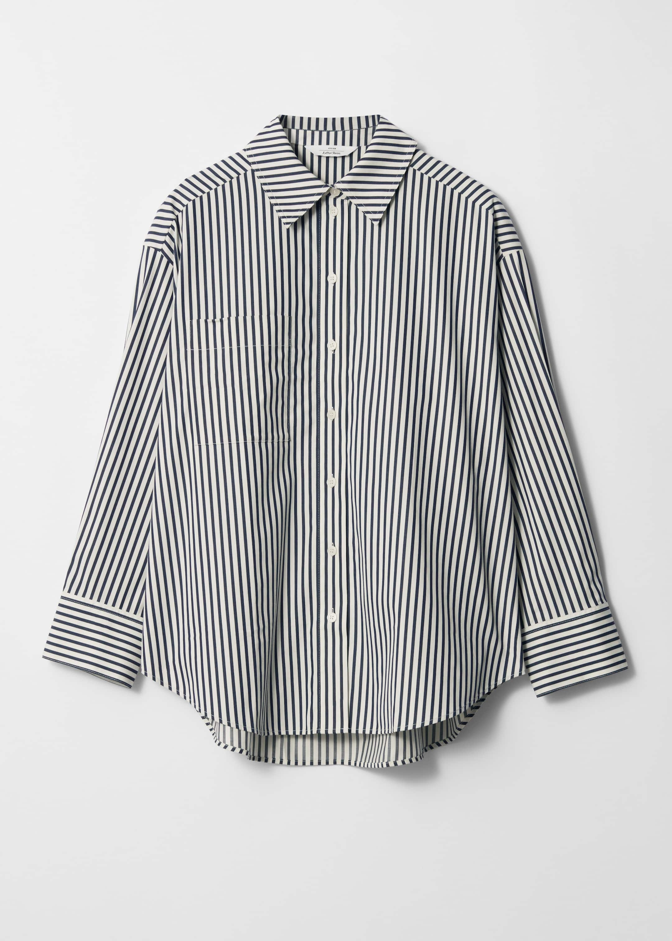 Oversized Shirt - White - Still Life