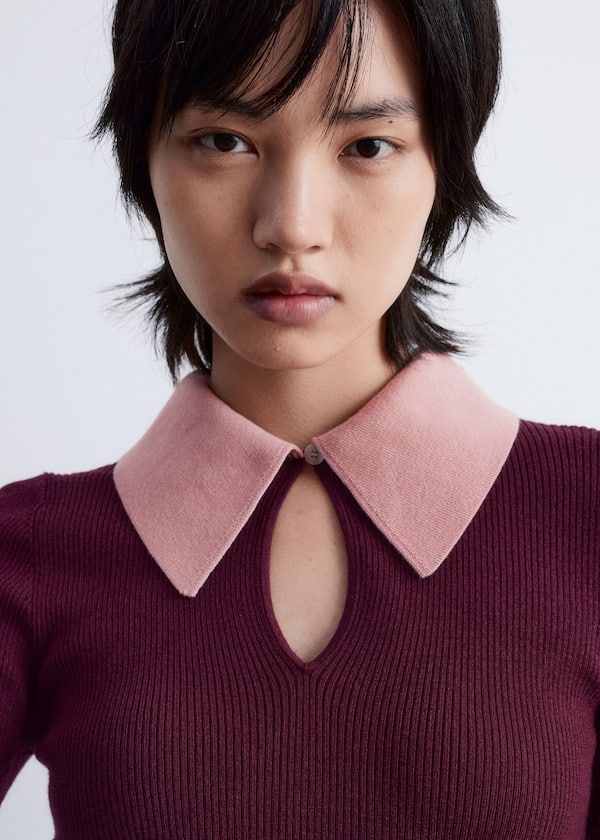 Keyhole Collar Top