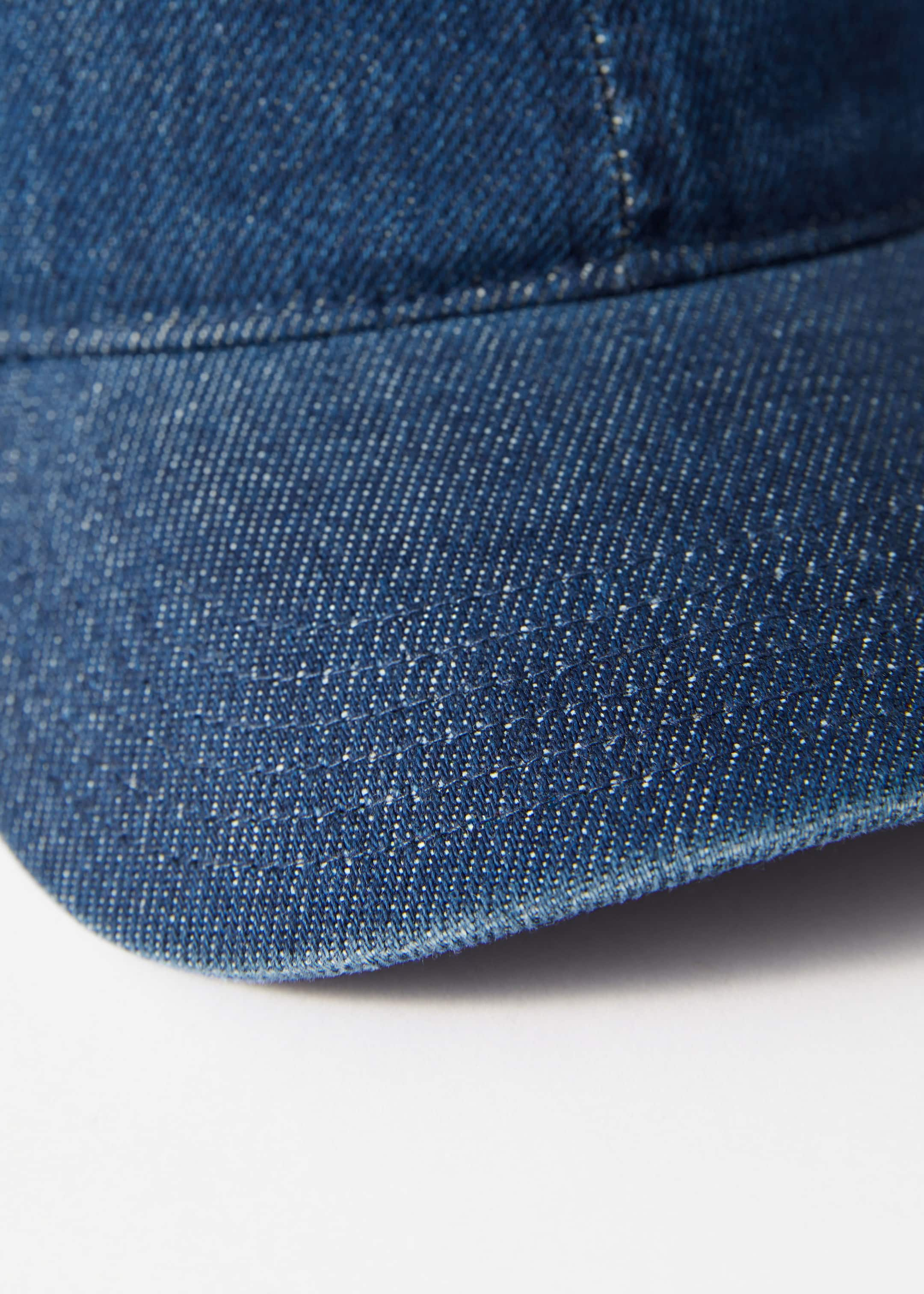 Denim Baseball Cap - {{variantName}} - Descriptive Detail