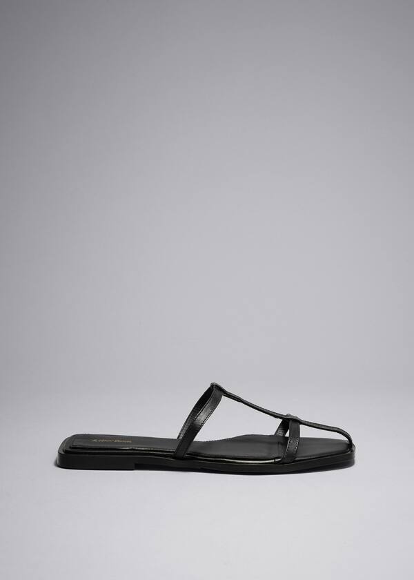 Leather Strap Sandals