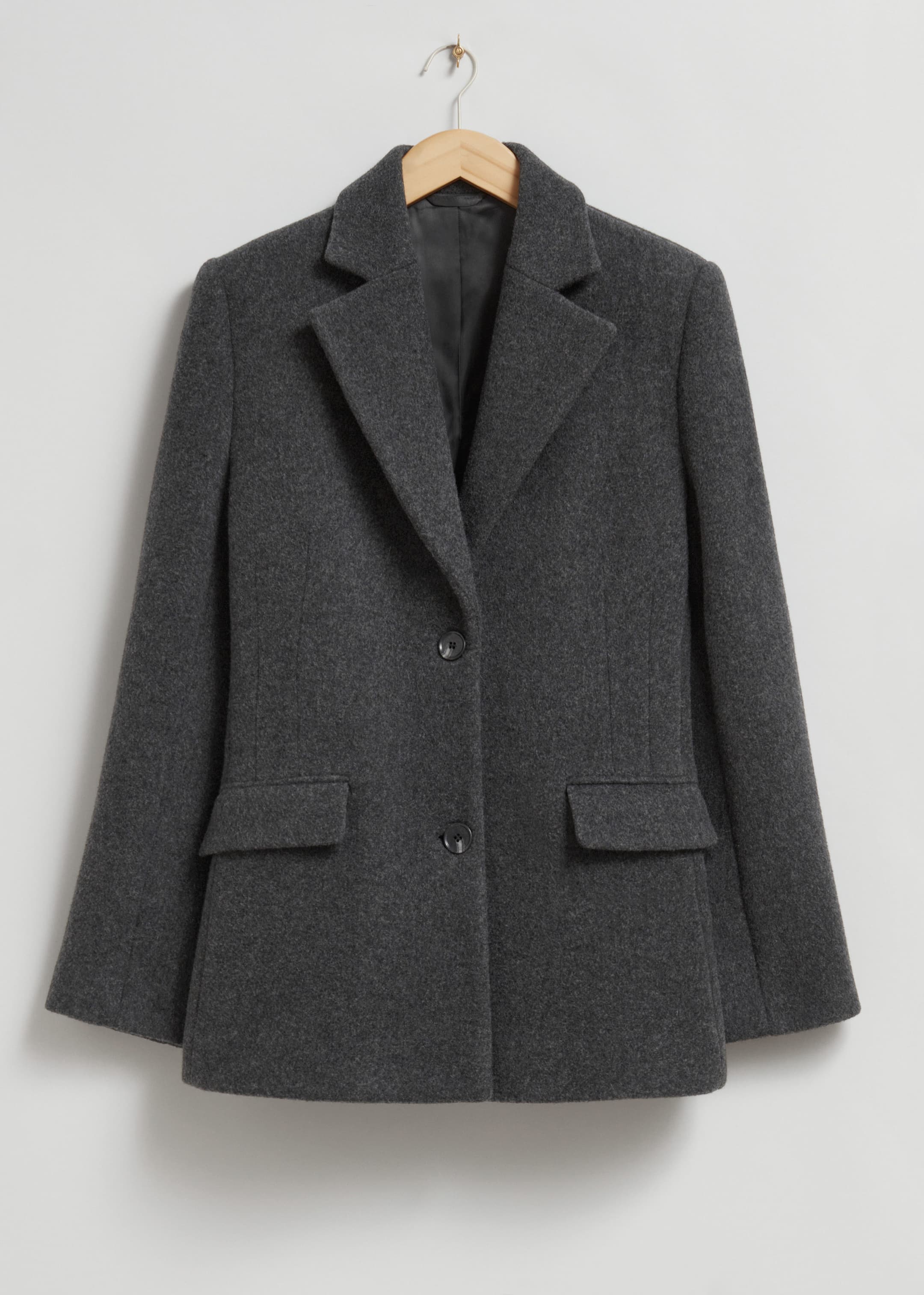 Image of Oversized Wool Blazer