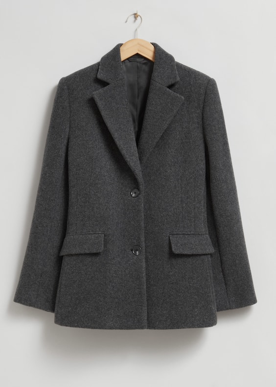 Oversized Wool Blazer