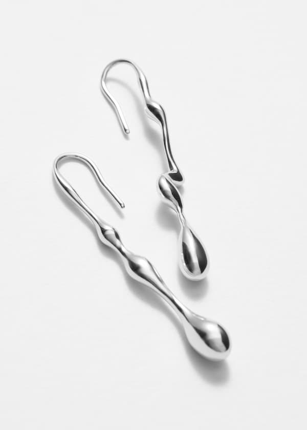 Elongated Drop Earrings