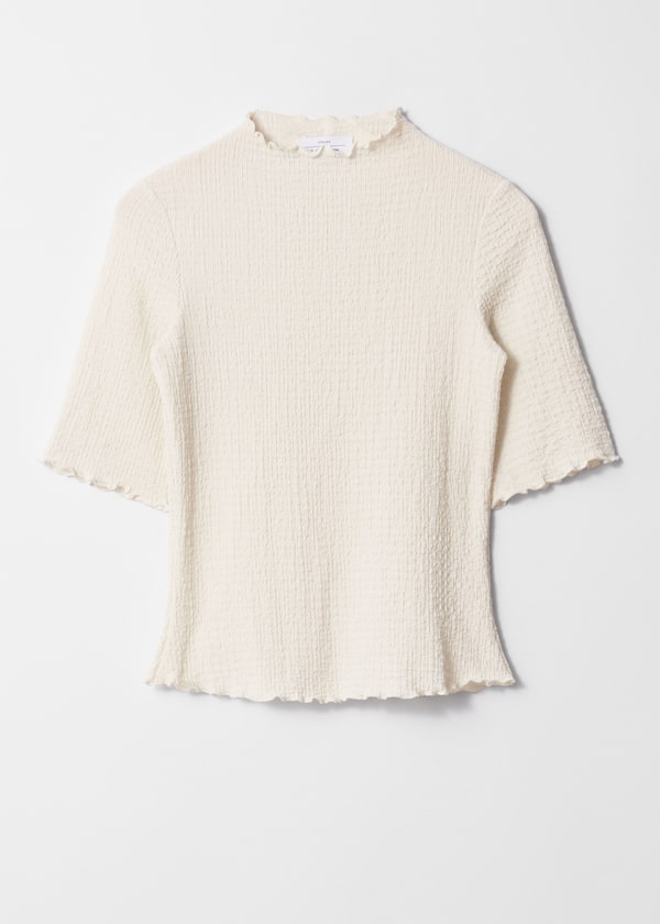 Crinkled Lettuce-Edge Top