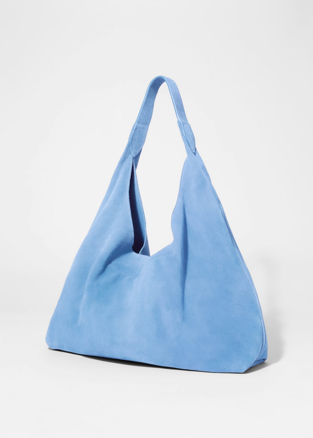 “& Other Stories” Large Suede Tote Large Suede Tote Bag - Blue suede - Totes - & Other Stories