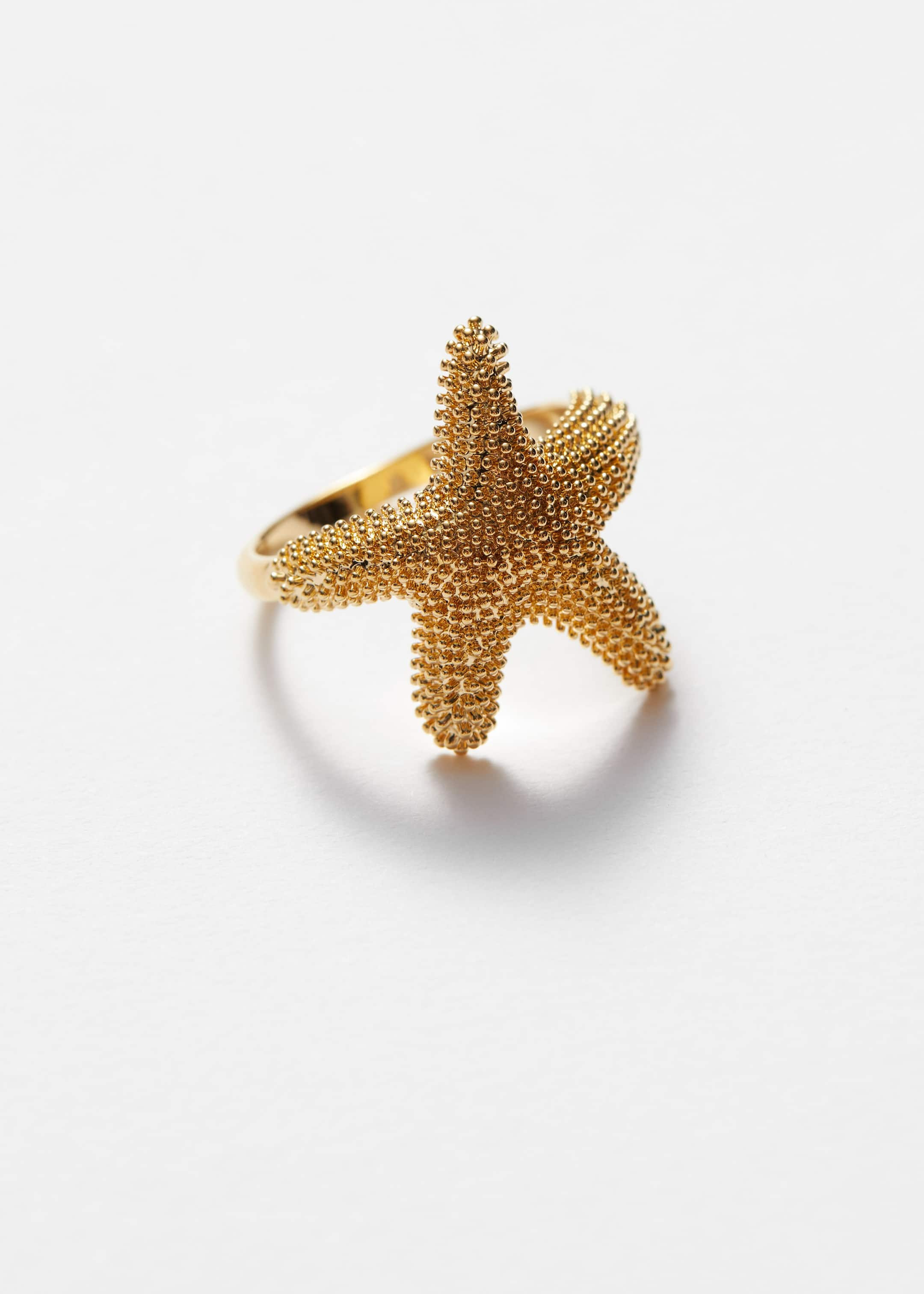 Bague en forme d’étoile de mer