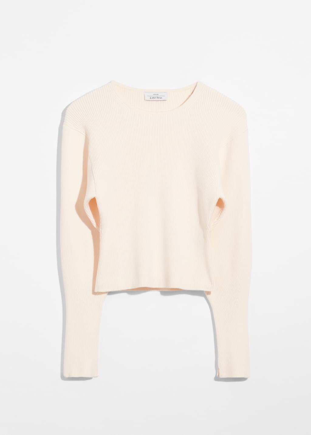 THEREDTHREAD / ザレッドスレッド】S knit fit tops single petal