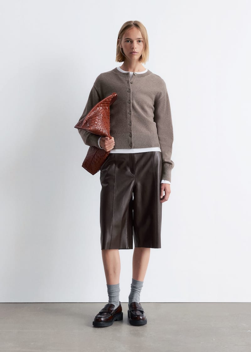 Wool-Blend Cardigan