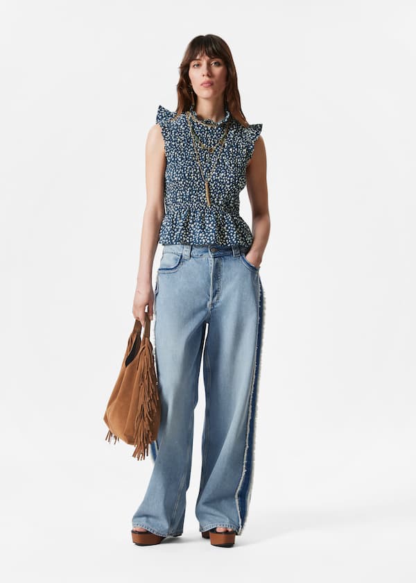 Smocked Frill Top