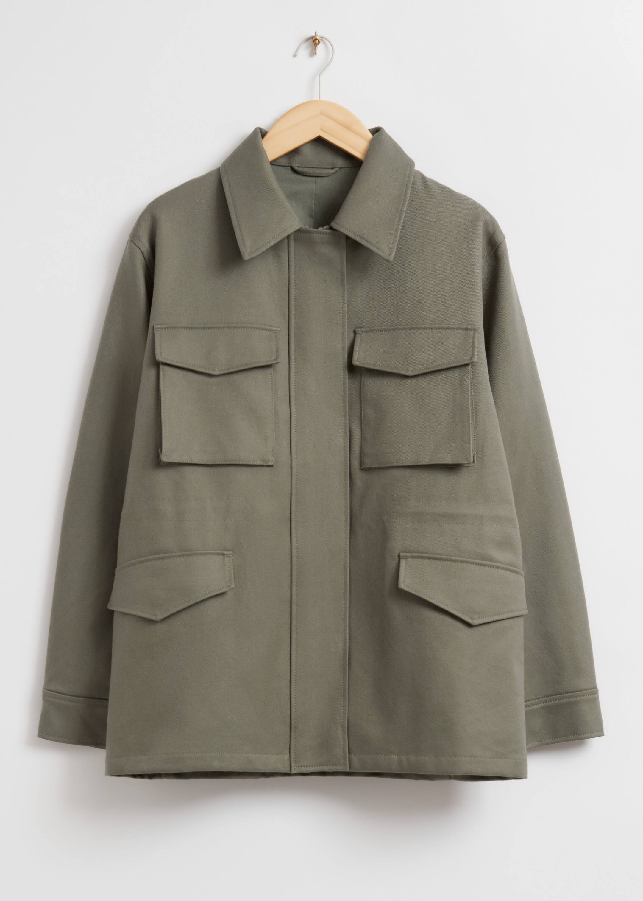 Utility Jacket - Khaki - Still Life