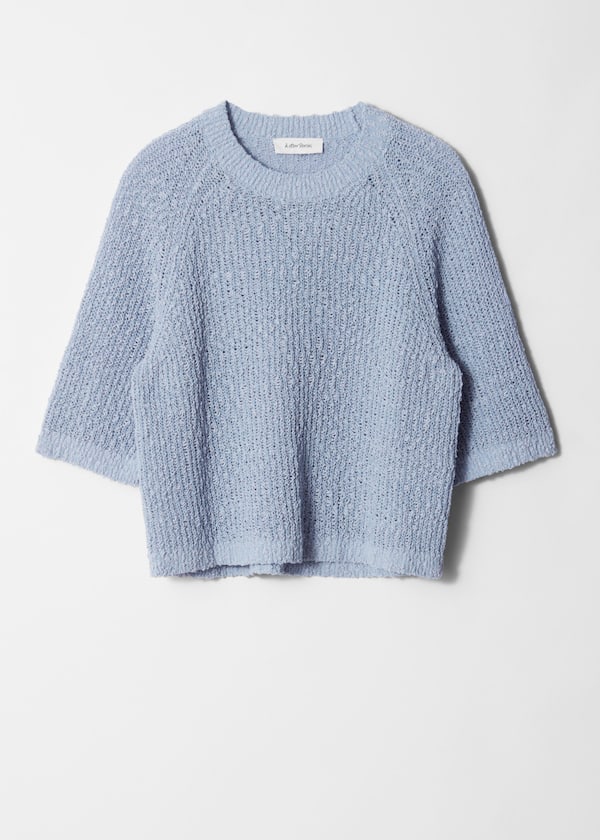 Knitted Silk-Blend t-shirt