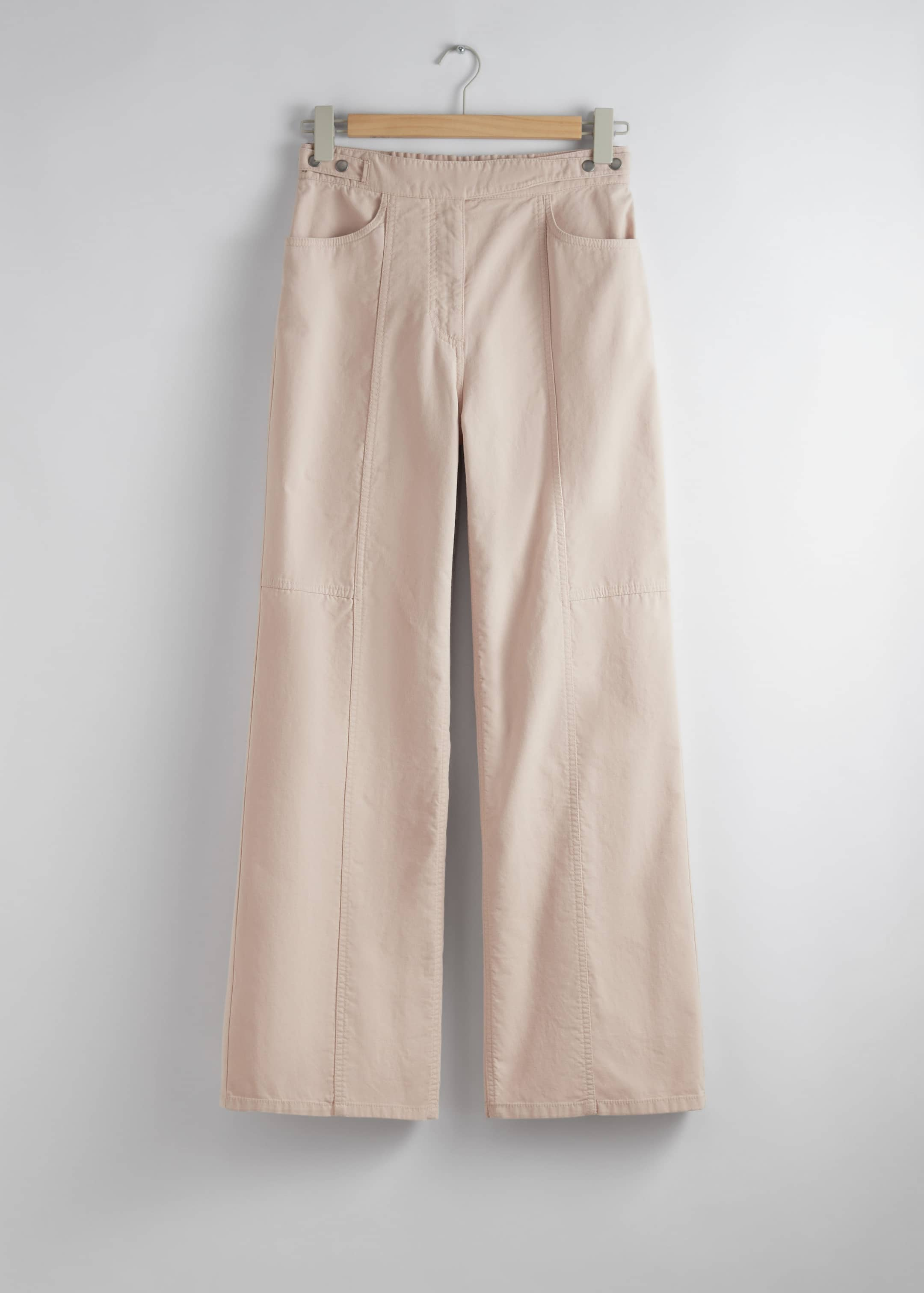 Straight Utility Trousers