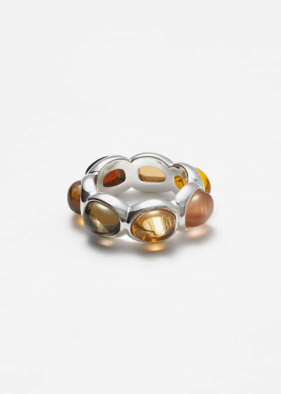 Vibrant Crystal Ring