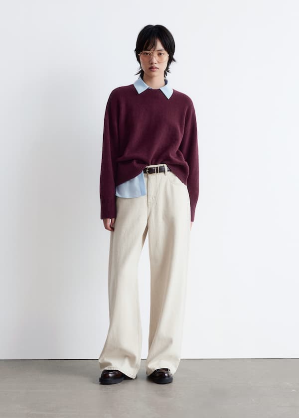 Relaxed Knit Jumper