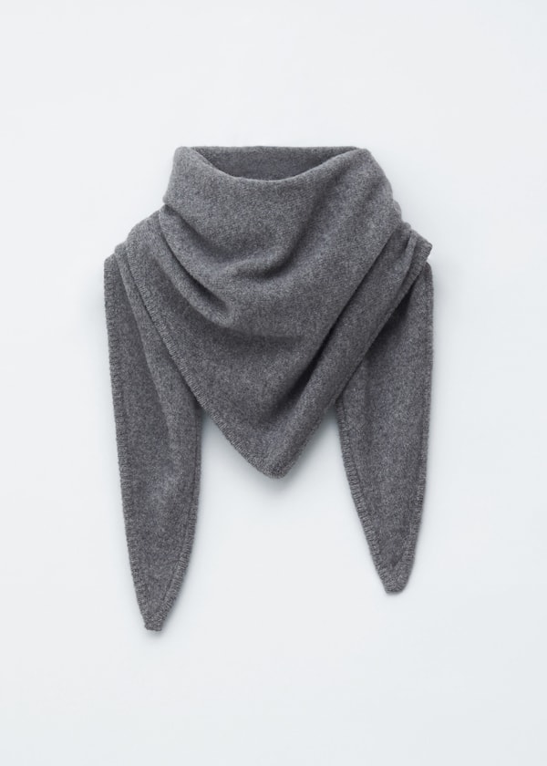 Wool Triangle Scarf