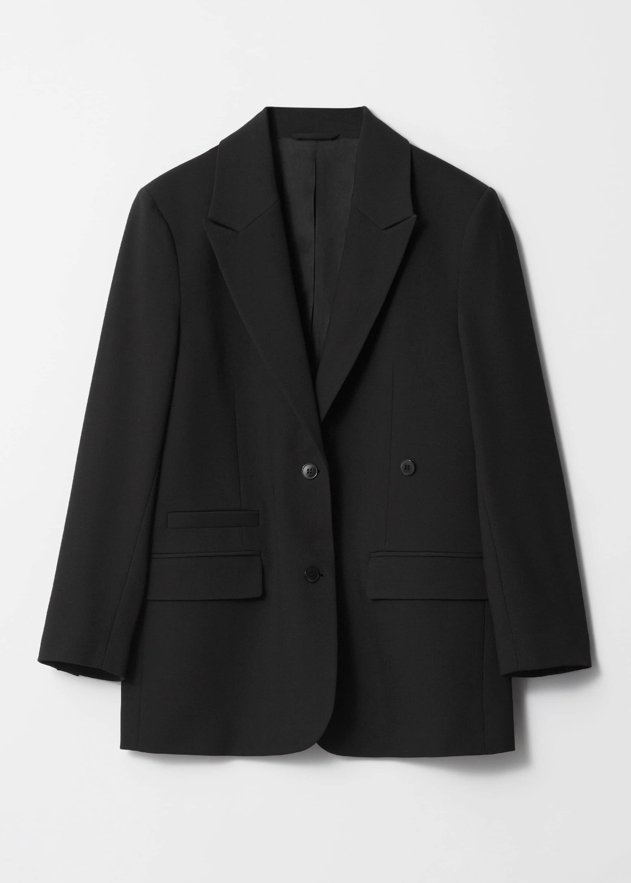 Image of Oversized Wool Blazer