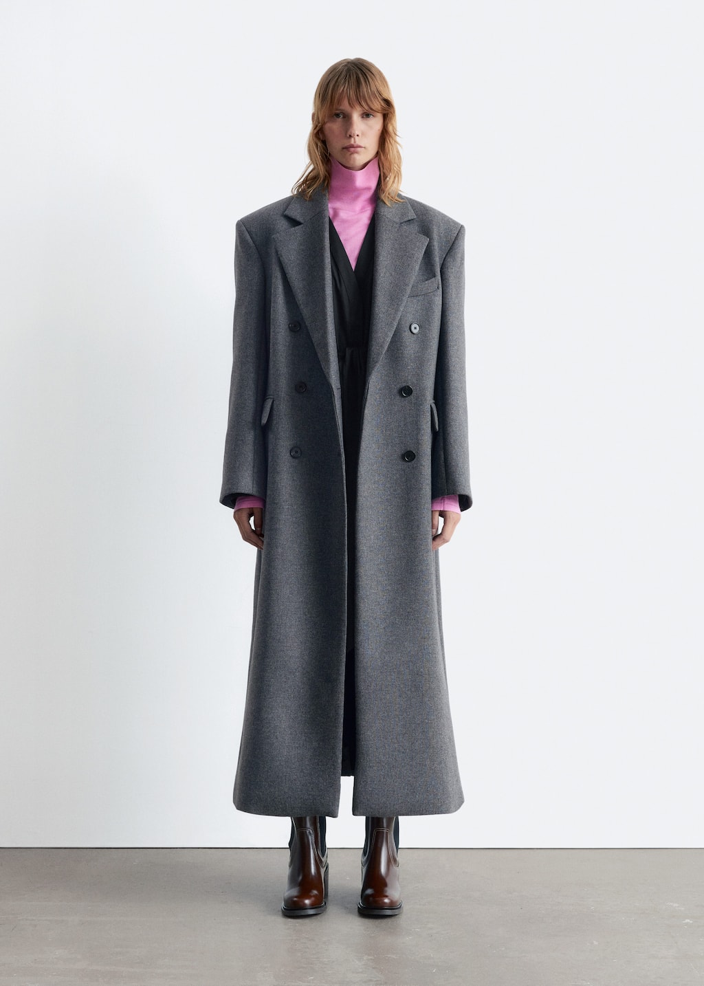 Bless Grey 88 Draps Scarf, $305 | SSENSE | Lookastic BLESS Draps