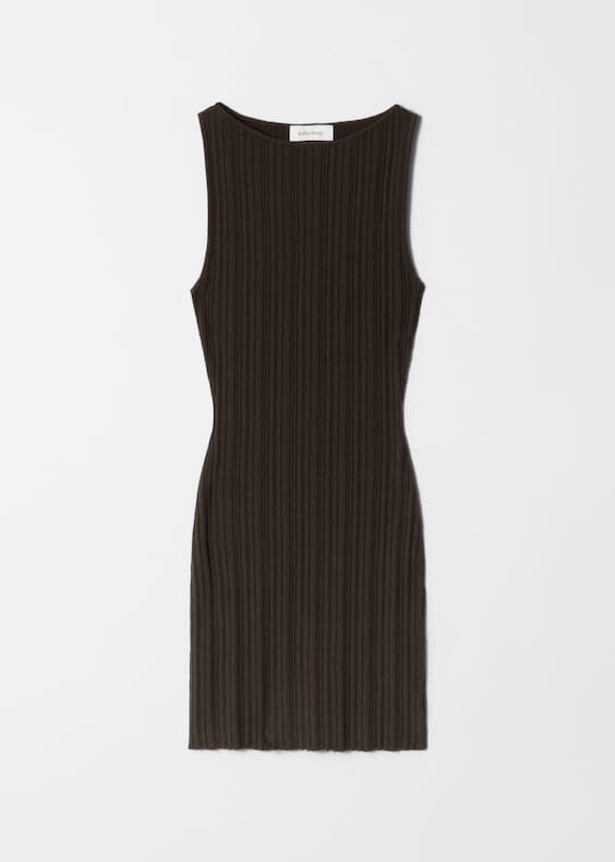 Knitted Bodycon Mini Dress
