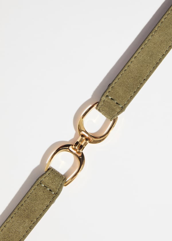 Mid-Waist Leather Belt