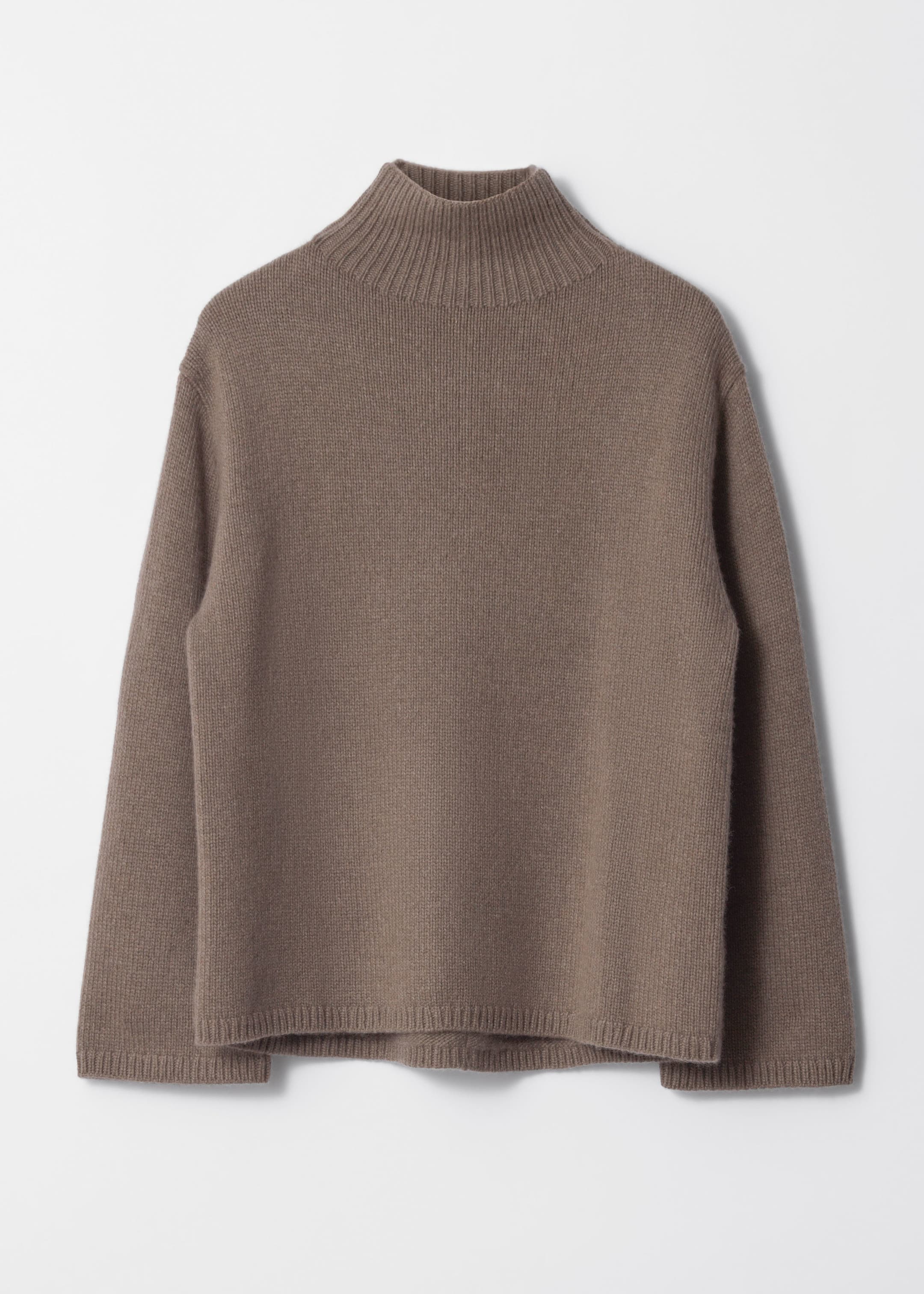 Wool-Blend Turtleneck Jumper - Mole - Still Life