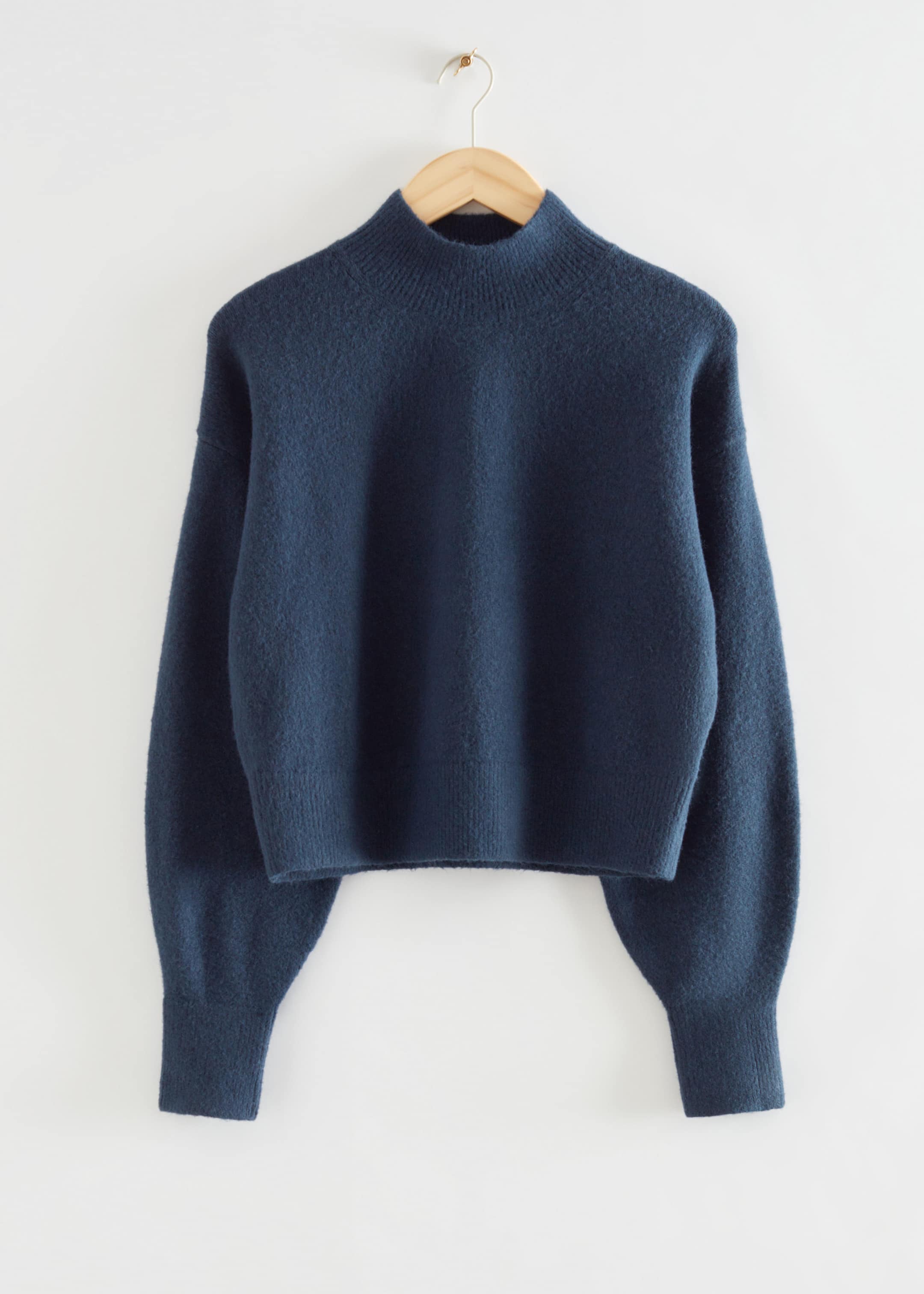 Mock-Neck Sweater - Mole - Still Life