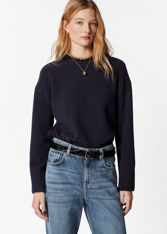 Relaxed Fit Knitted Sweater