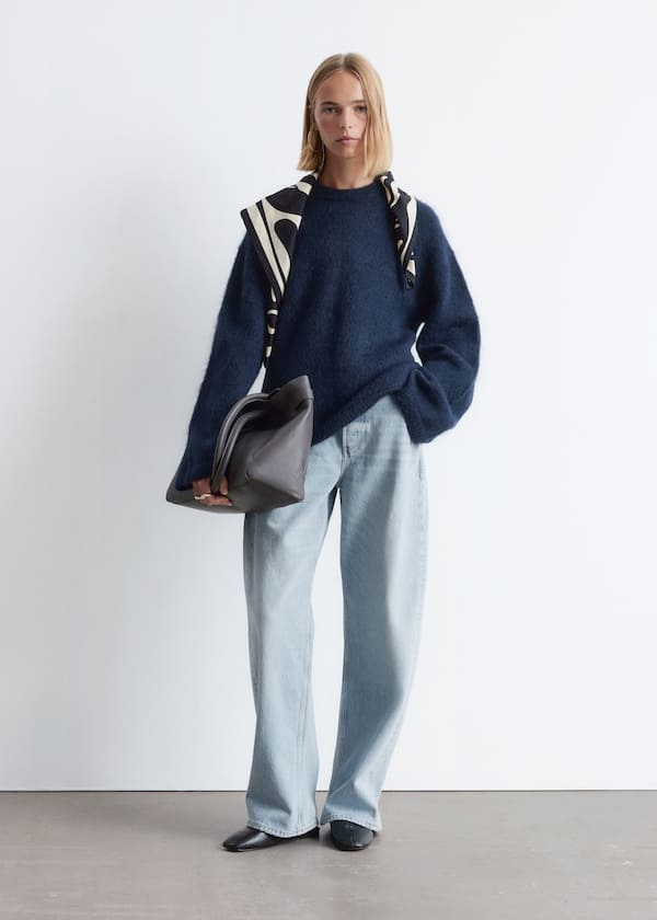 Mohair-Blend Jumper