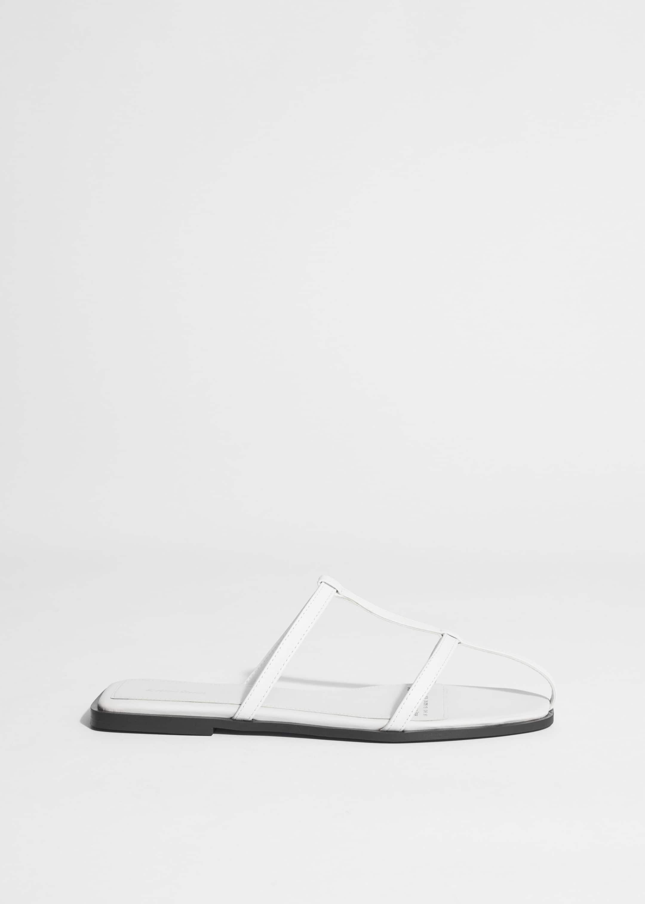 Image of Leather Strap Sandals